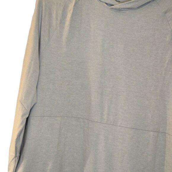 Xersion Studio Men's Heather Gray Long Sleeve Hoodie Activewear Shirt Medium NWT - Picture 13 of 14